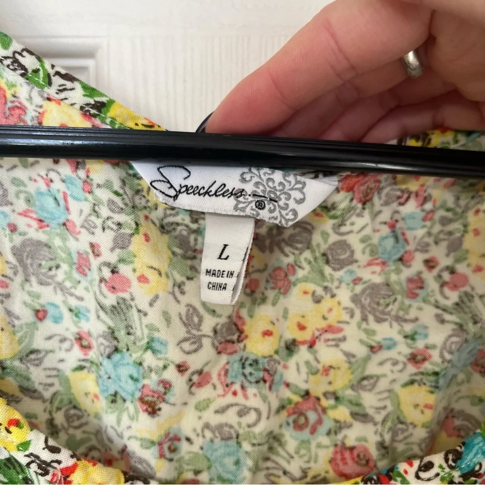 Speechless Floral Sundress - Picture 3 of 3
